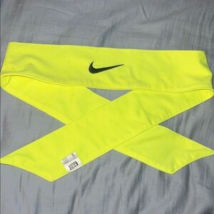 Nike Yellow Athletic Headband